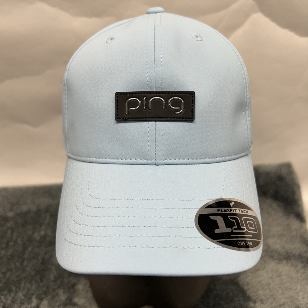 Ping Womens Adjustable Blue Legacy Flexfit Golf Cap Hat